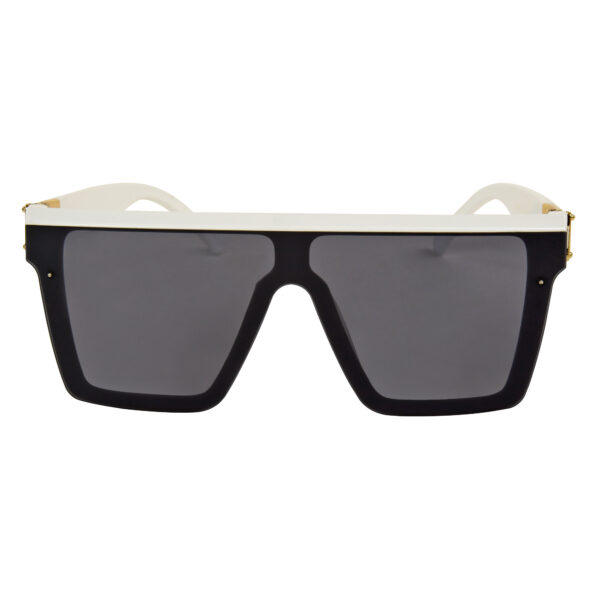 White Black Glasse