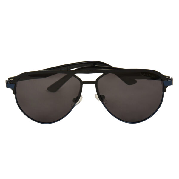 Fiction Aviator Sunglass (Deep-Black) - Image 2